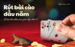Người chơi nhận 3 lá bài trong ván bài cào và tính tổng điểm để so bài