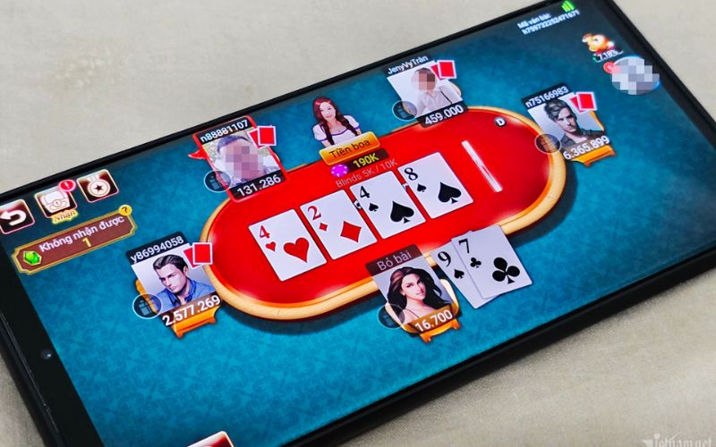 Game bài áp dụng chiến thuật