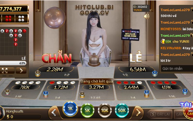 Sảnh game casino HitClub