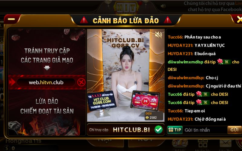 Giới thiệu cổng game HitClub